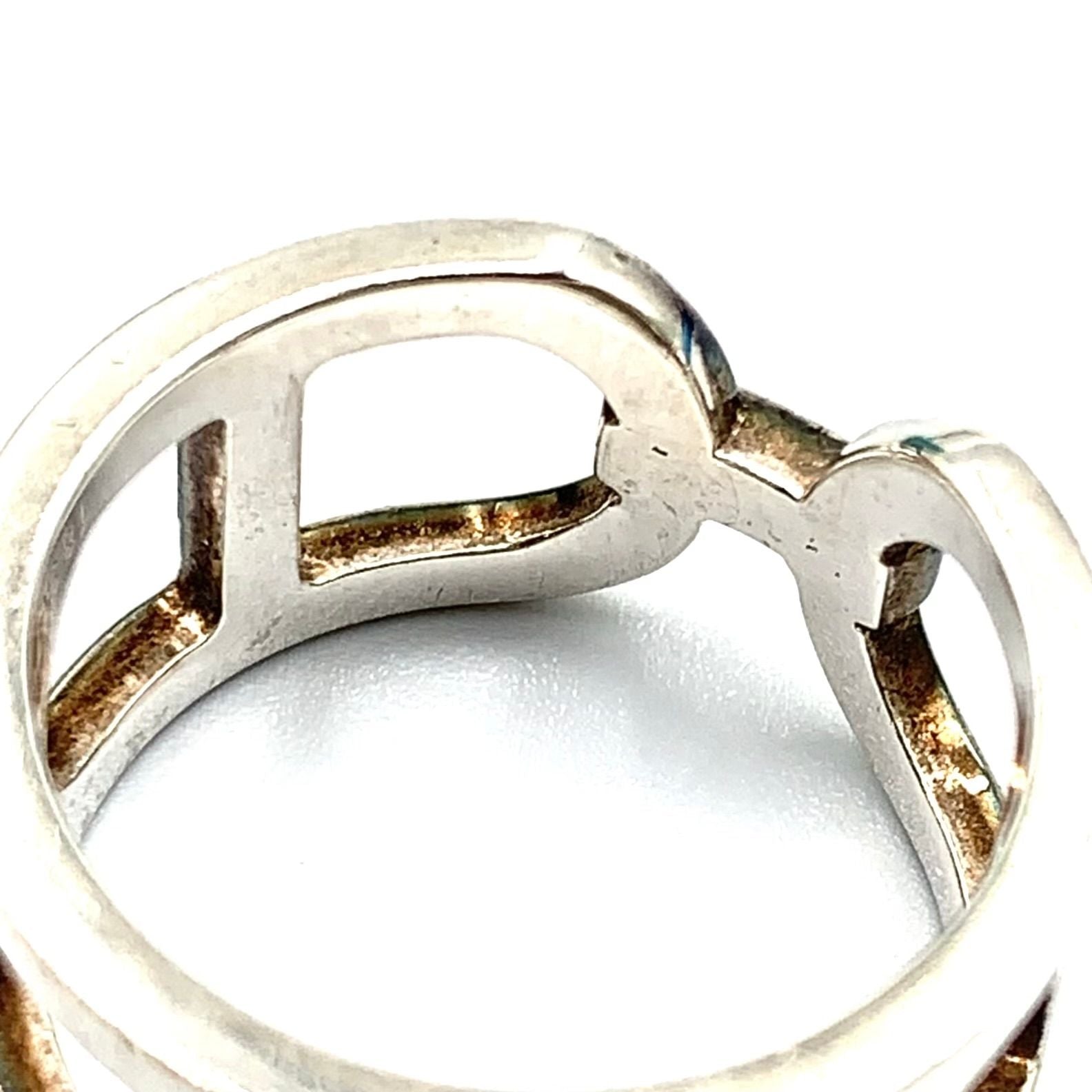 Hermes Chaine D'ancre Silver Ring — view 7
