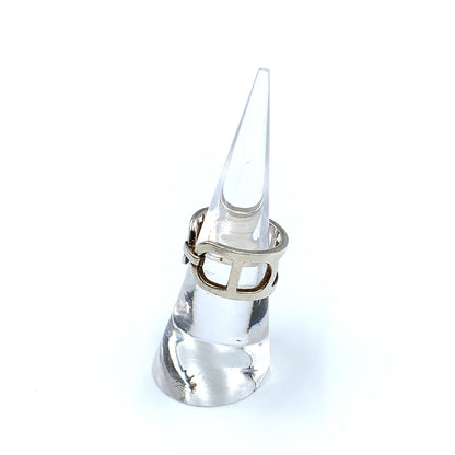 Hermes Chaine D'ancre Silver Ring — view 5