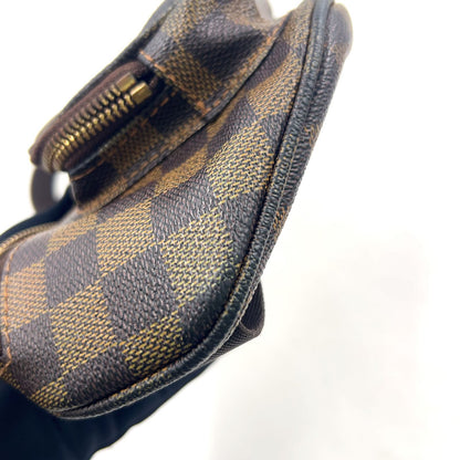 Louis Vuitton Bum Bag Melville Damier Ebene Leather Brown Gold — view 9