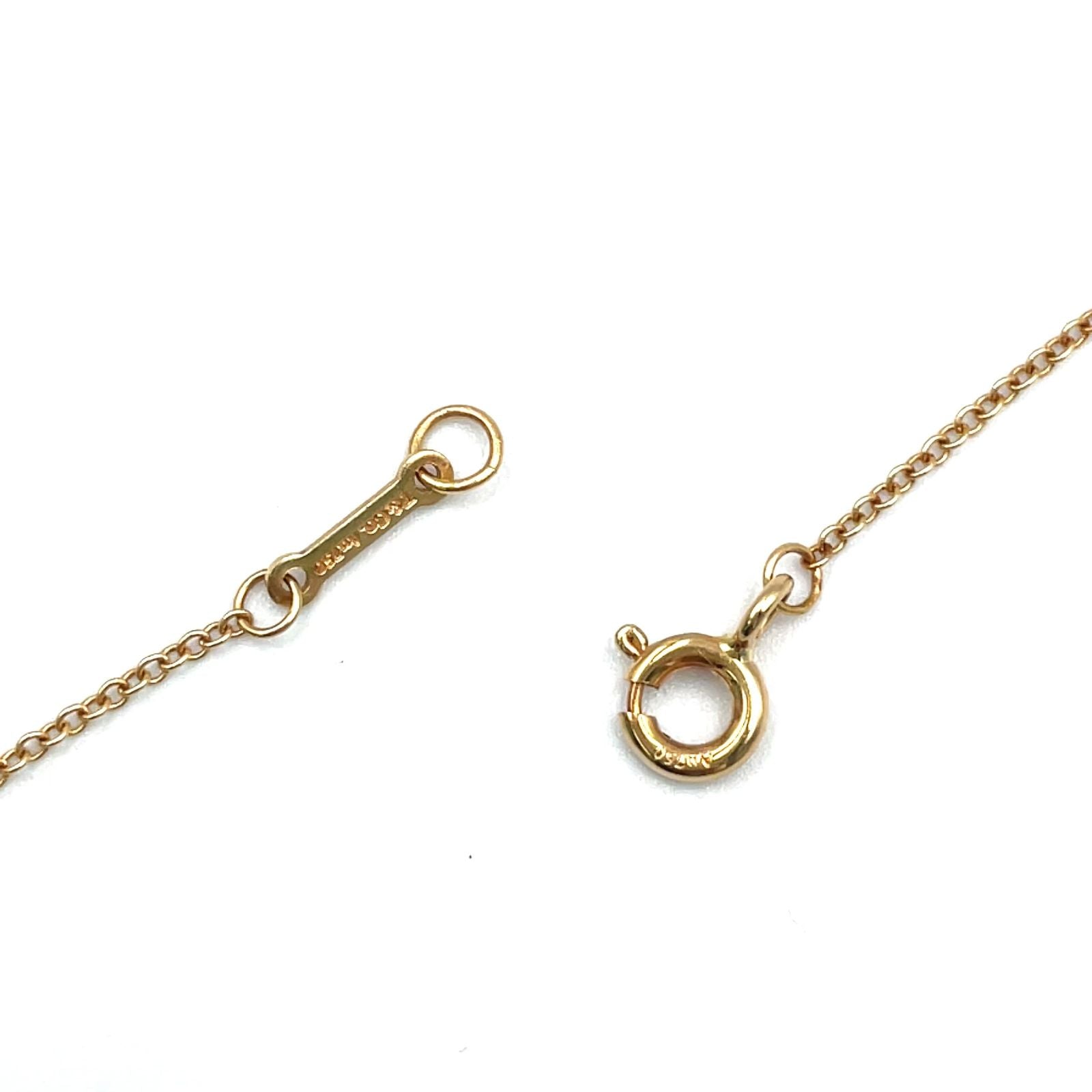 Tiffany & Co Paloma Picasso Olive Leaf Pearl Freshwater Yellow Gold White — view 8