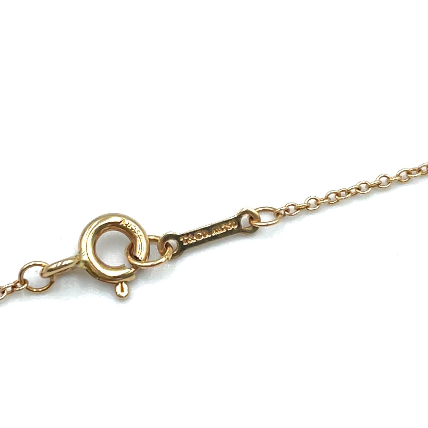 Tiffany & Co Paloma Picasso Olive Leaf Pearl Freshwater Yellow Gold White — view 4