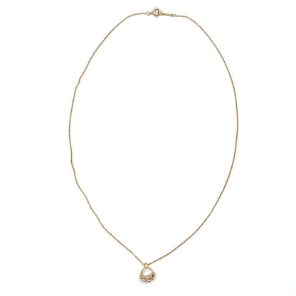 Tiffany & Co Paloma Picasso Olive Leaf Pearl Freshwater Yellow Gold White — view 3