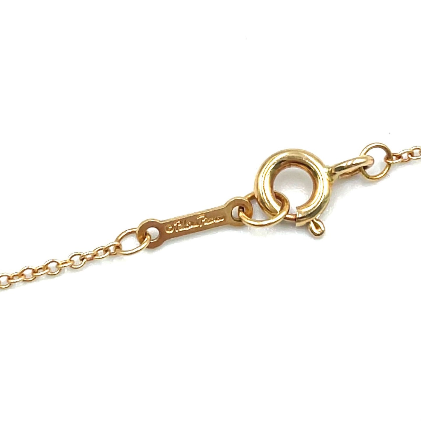 Tiffany & Co Paloma Picasso Olive Leaf Pearl Freshwater Yellow Gold White — view 5