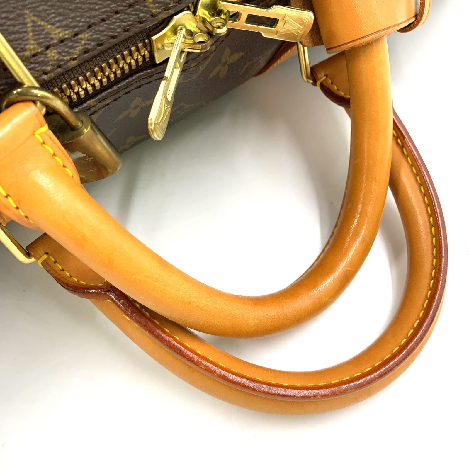 Louis Vuitton Keepall Bandouliere 50 Monogram Leather Brown Light Boston — view 8