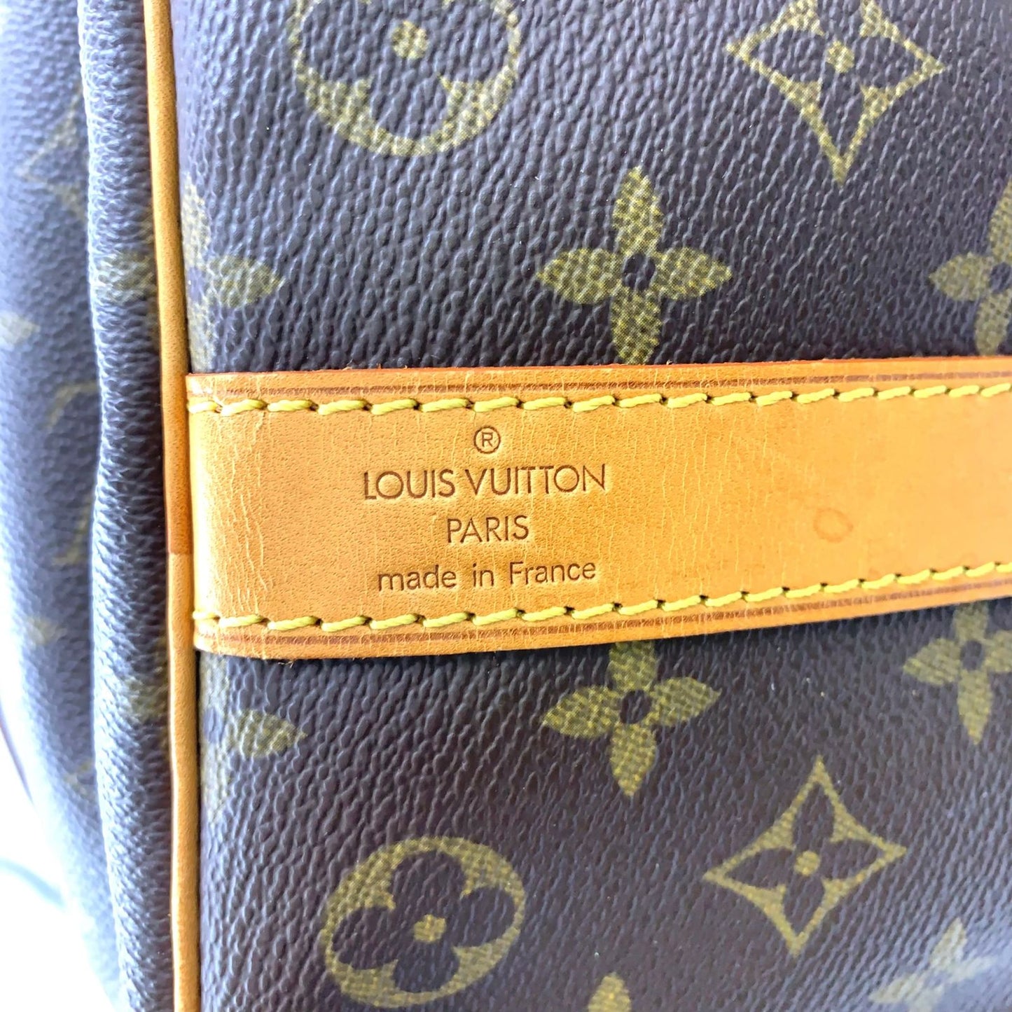 Louis Vuitton Keepall Bandouliere 50 Monogram Leather Brown Light Boston — view 4