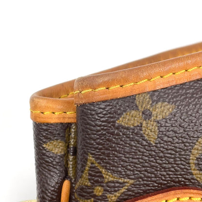 Louis Vuitton Batignolles Oriental Monogram Leather Brown Light Tote Gold — view 9