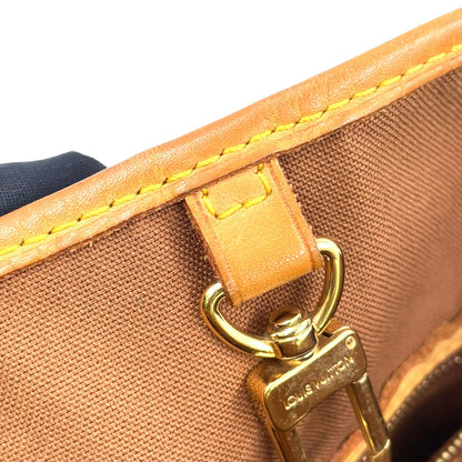 Louis Vuitton Batignolles Oriental Monogram Leather Brown Light Tote Gold — view 6