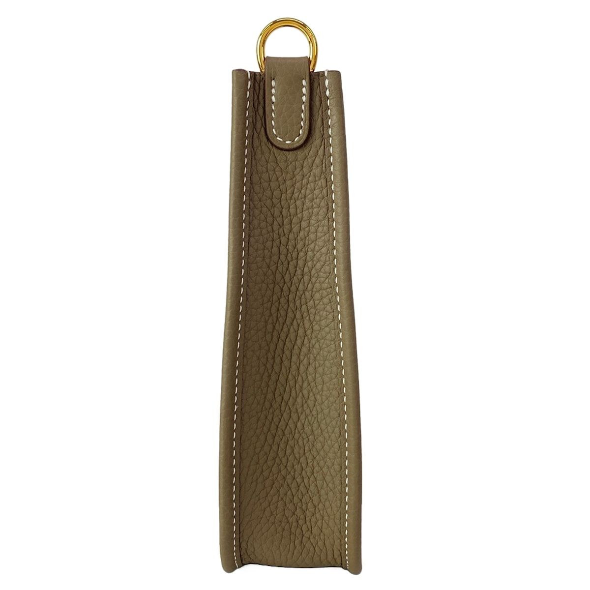 Hermes Shoulder Bag Evelyne TPM Amazon Etoupe Gold — view 4