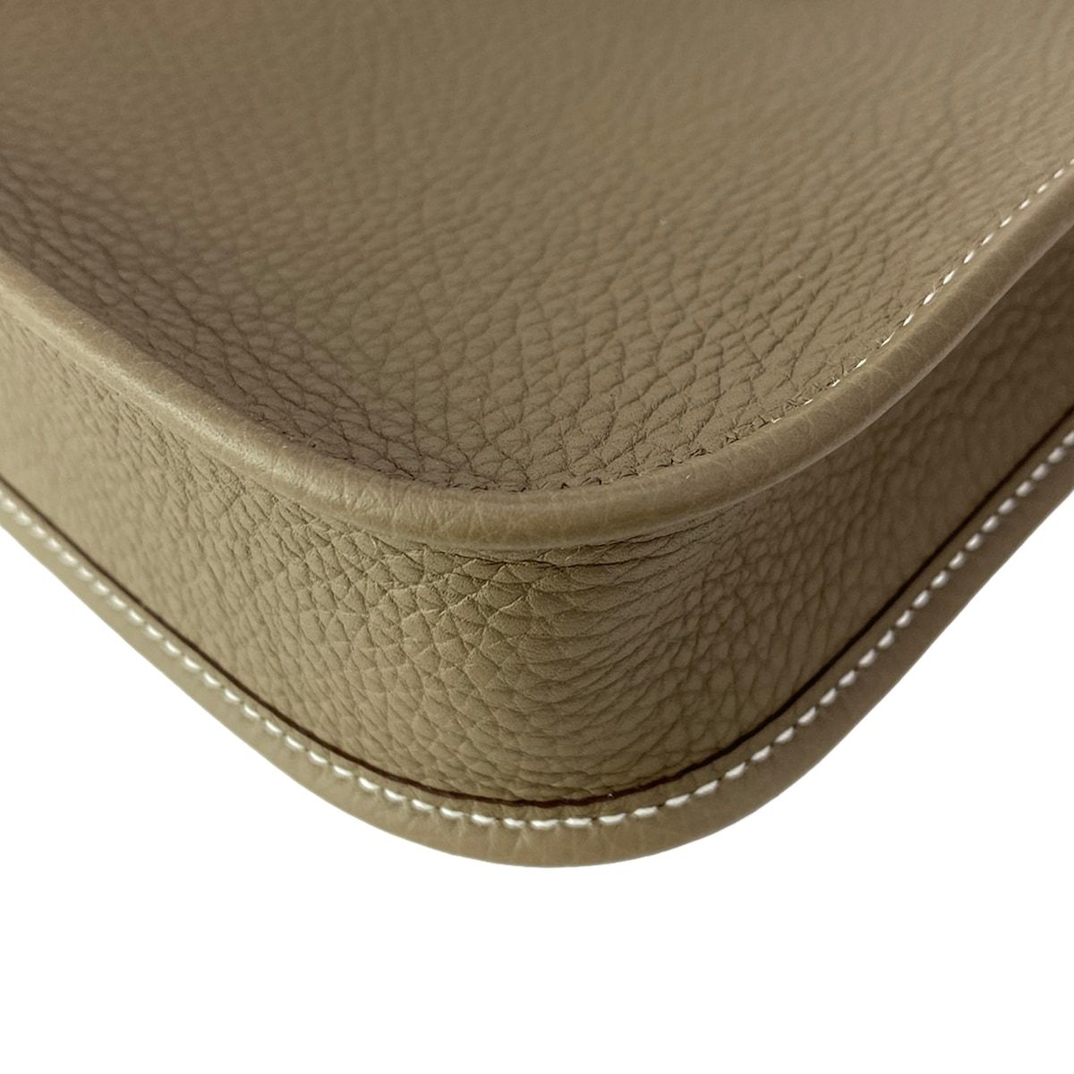 Hermes Shoulder Bag Evelyne TPM Amazon Etoupe Gold — view 9