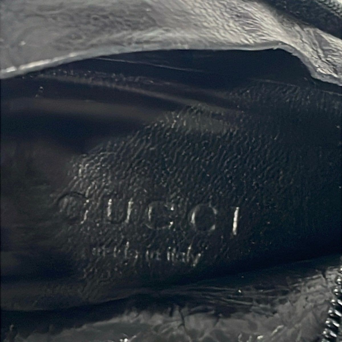 Gucci Long Boots 36.5 C Black Dark Green GG Pattern Horsebit Leather — view 6