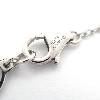 Cartier Necklace Dame les Molle 18k White Gold Diamond 0.09 Carat — view 4