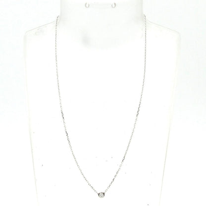 Cartier Necklace Dame les Molle 18k White Gold Diamond 0.09 Carat — view 2