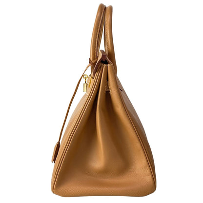 Hermes Handbag Birkin 35 Natural Gold — view 4