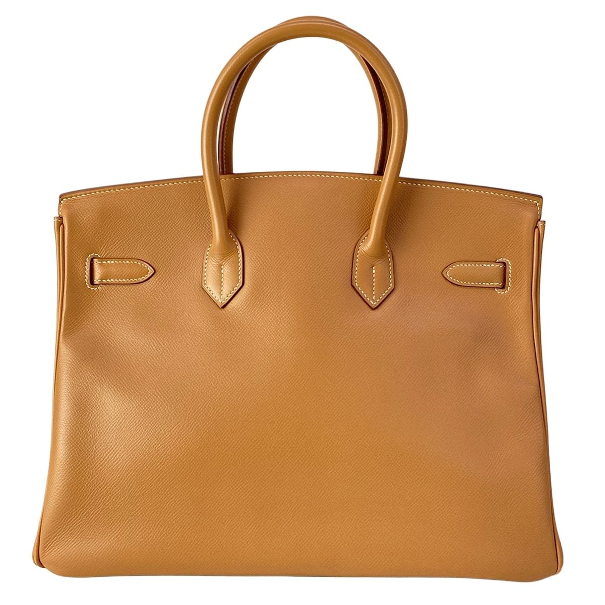 Hermes Handbag Birkin 35 Natural Gold — view 3