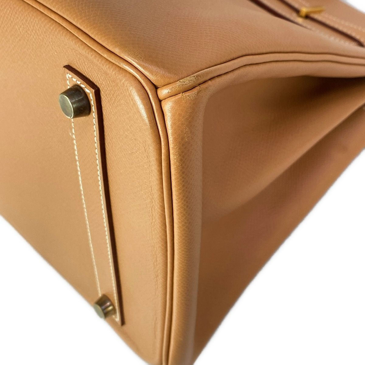 Hermes Handbag Birkin 35 Natural Gold — view 6