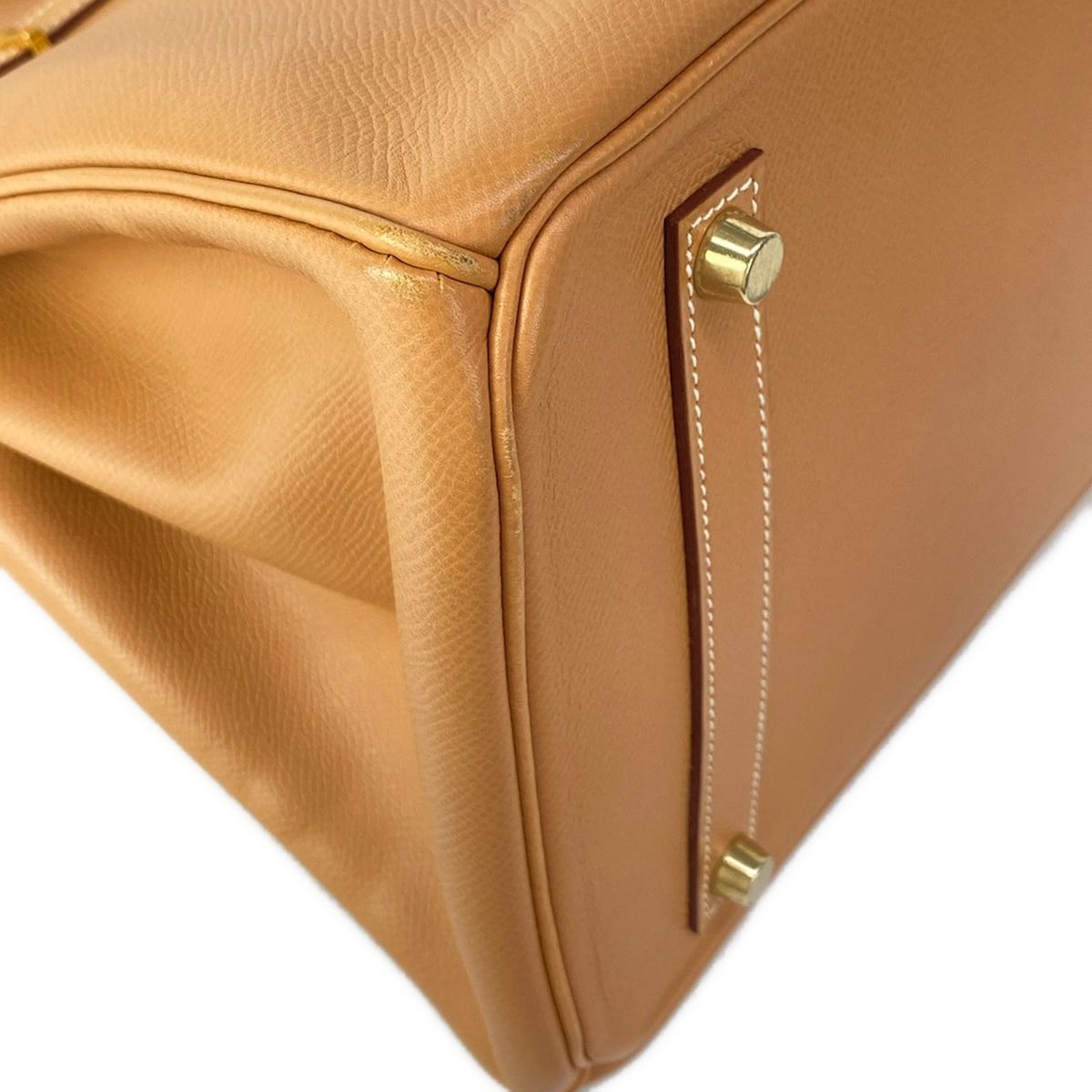Hermes Handbag Birkin 35 Natural Gold — view 7