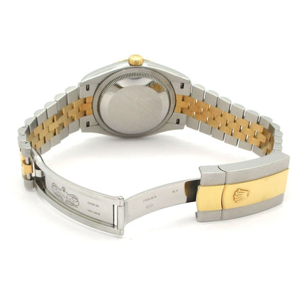 Rolex Watch Datejust 41 SS 18k Yellow Gold Jubilee Bracelet 20 Links 2 Remaining — view 7