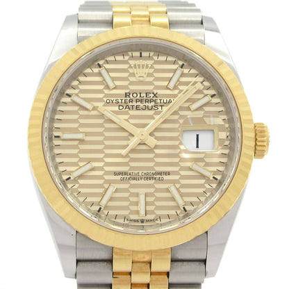Rolex Watch Datejust 41 SS 18k Yellow Gold Jubilee Bracelet 20 Links 2 Remaining