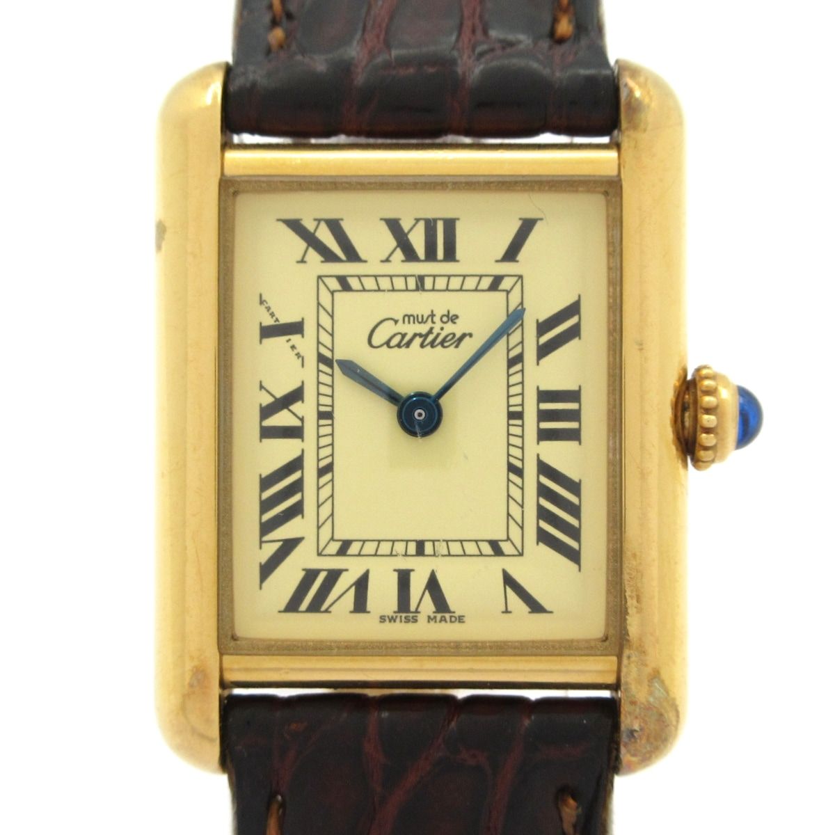 Cartier Watch Must Tank Ivory