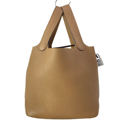 Hermes Handbag Picotin Lock PM Halzan Silver — view 3