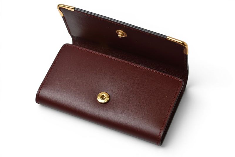 Cartier Key Case Key Holder Vintage 6 Must de Cartier Bordeaux 2C Logo — view 9