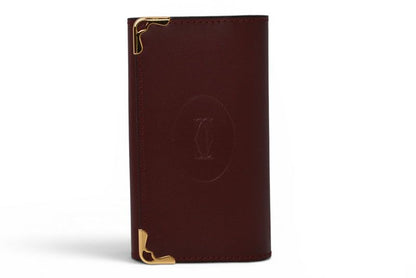 Cartier Key Case Key Holder Vintage 6 Must de Cartier Bordeaux 2C Logo — view 2
