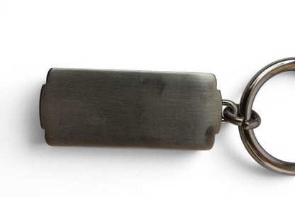 Cartier Key Holder Key Ring Santos Pendant SS Stainless Steel Silver — view 3