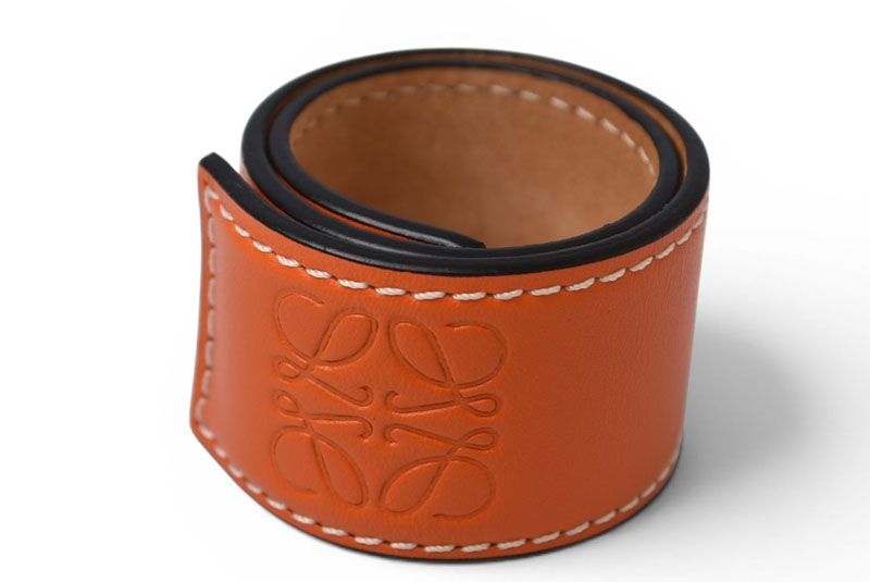 Loewe Bracelet Bangle Anagram 119.19.337 Slap Orange
