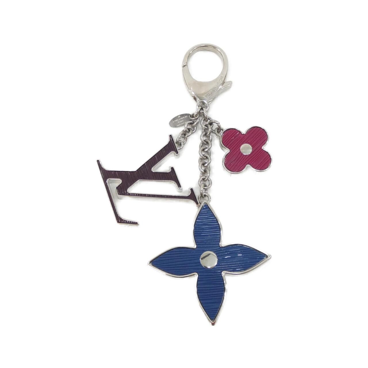 Louis Vuitton Bijou Sac Fleur de Epi Key Ring Key Holder