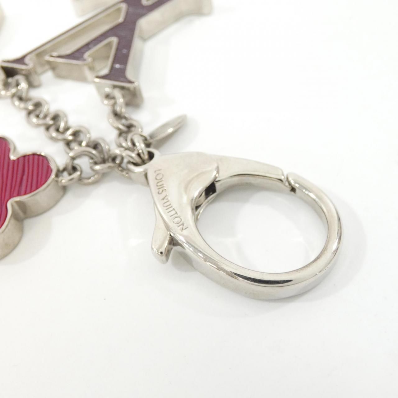 Louis Vuitton Bijou Sac Fleur de Epi Key Ring Key Holder — view 5
