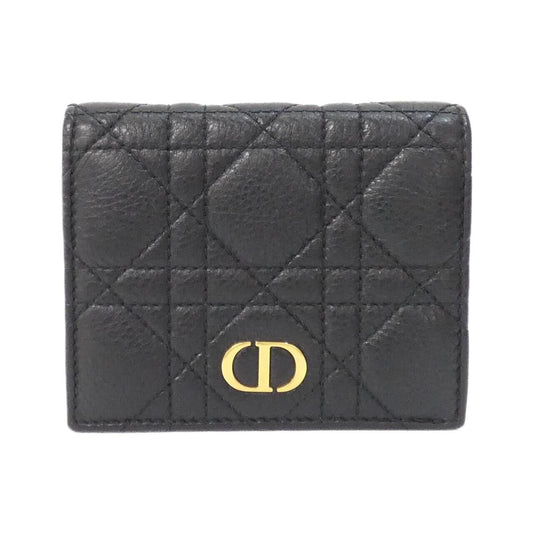 Dior Caro Wallet Black