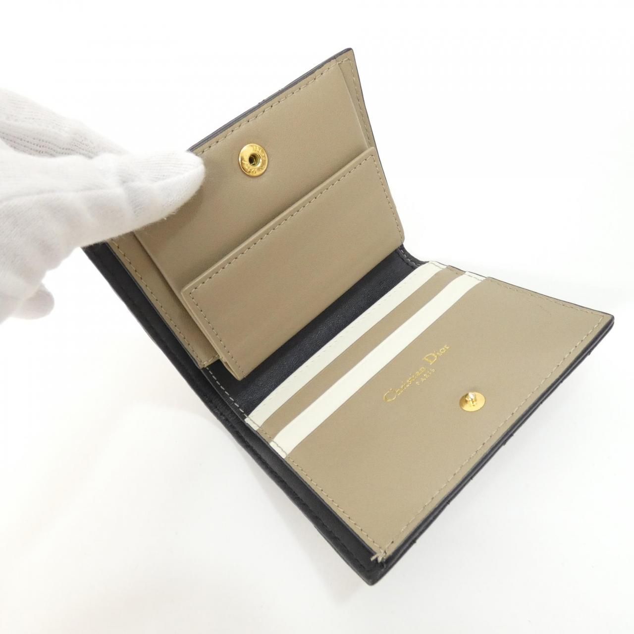 Dior Caro Wallet Black — view 4