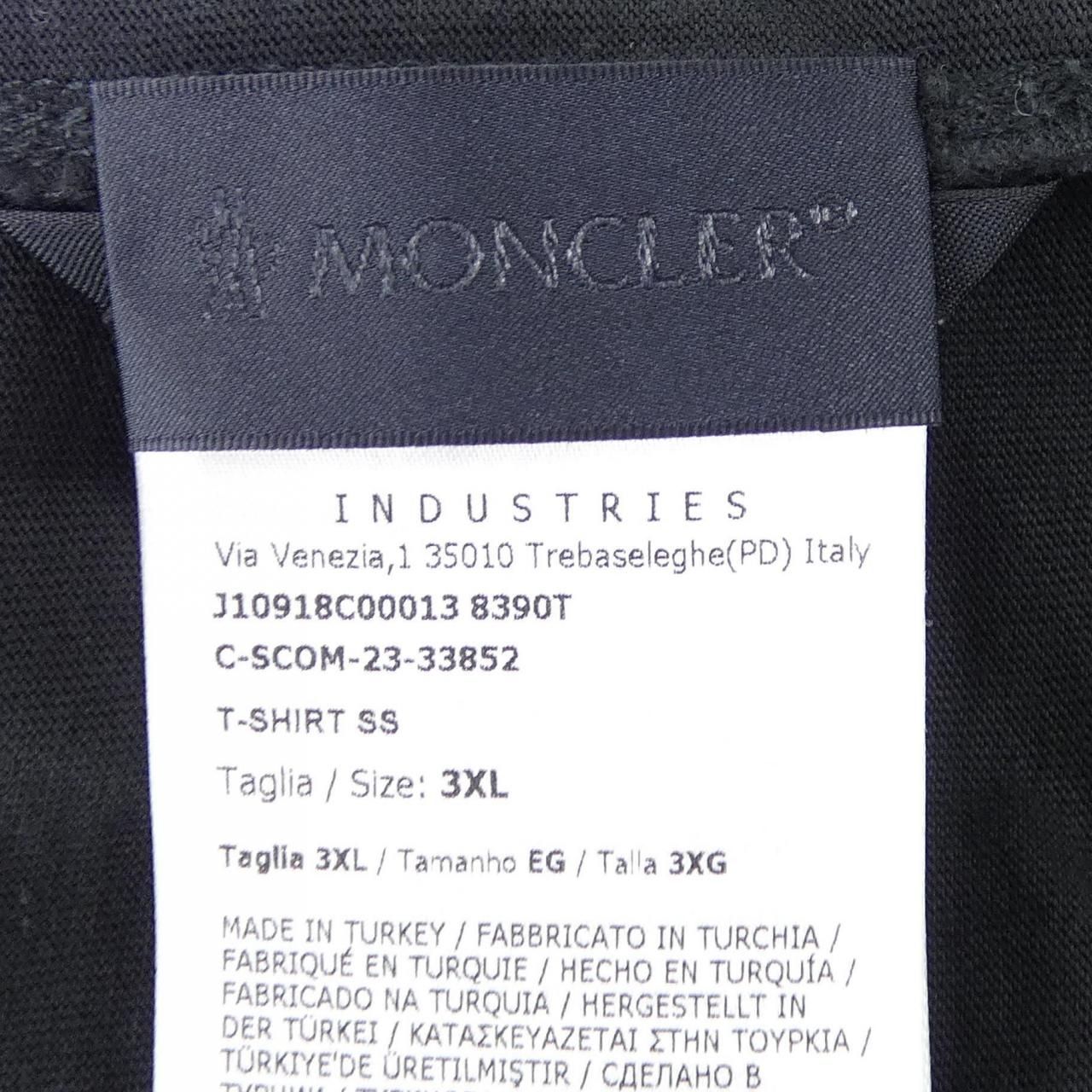 Moncler T-Shirt Black — view 4