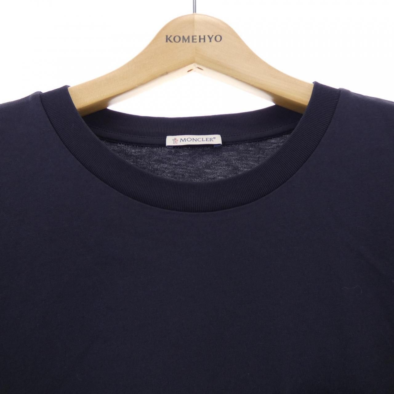 Moncler T-Shirt Navy — view 5