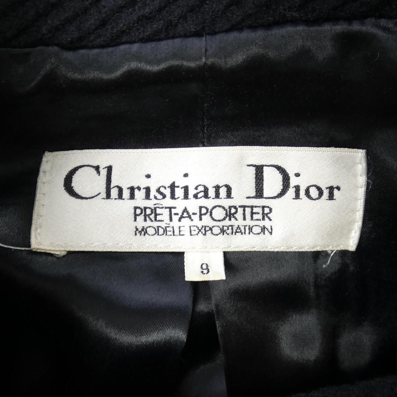 Dior Vintage Coat Black — view 4