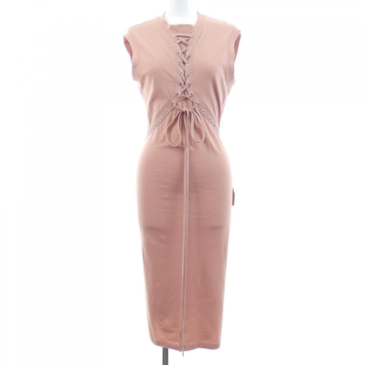 Dior Cut Dress Pink