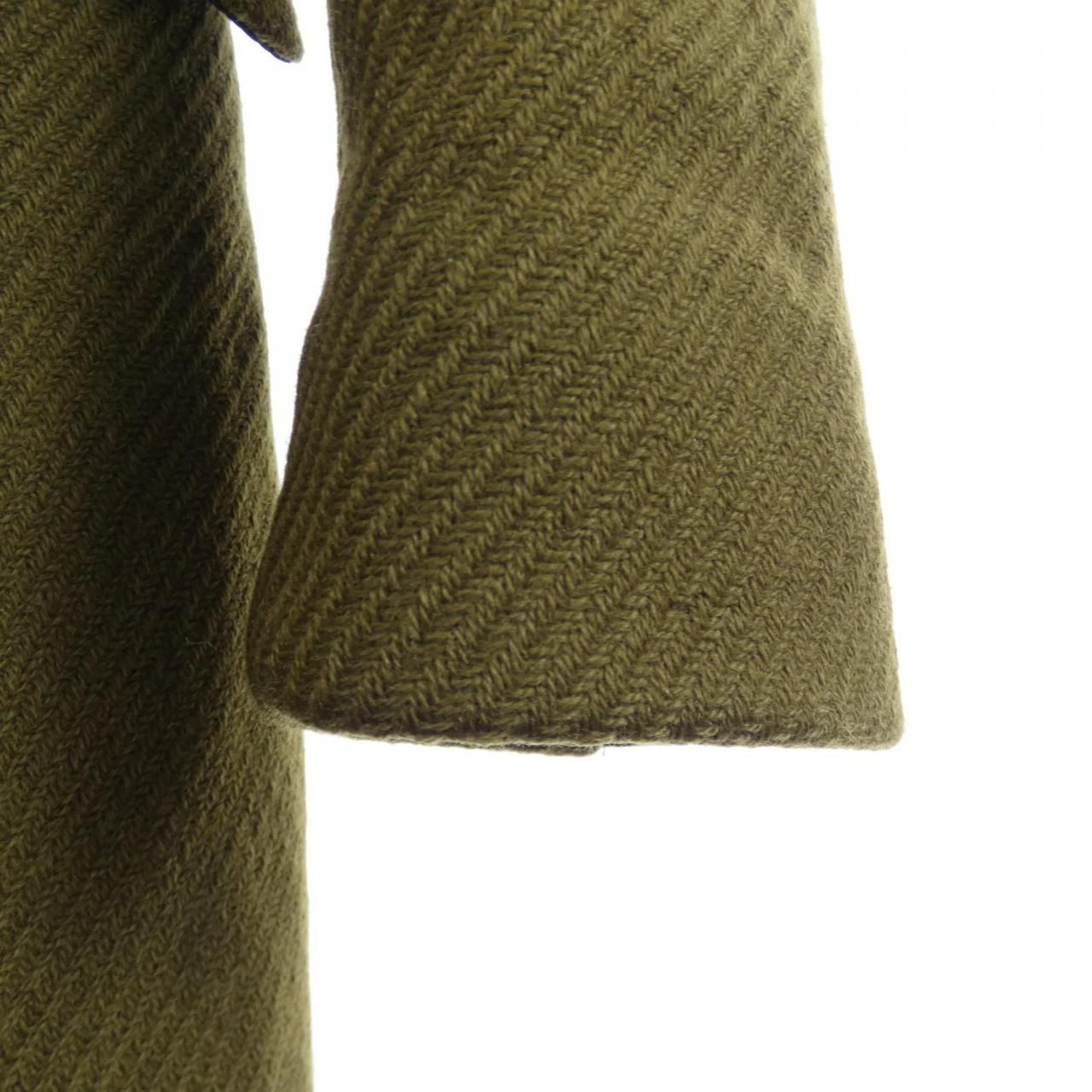 Prada Vintage Coat Khaki — view 7
