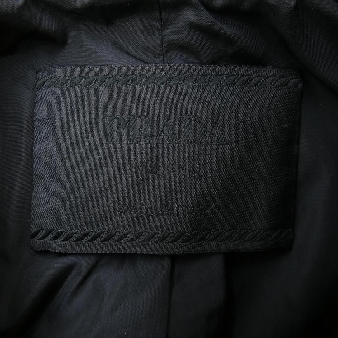 Prada Vintage Coat Khaki — view 5