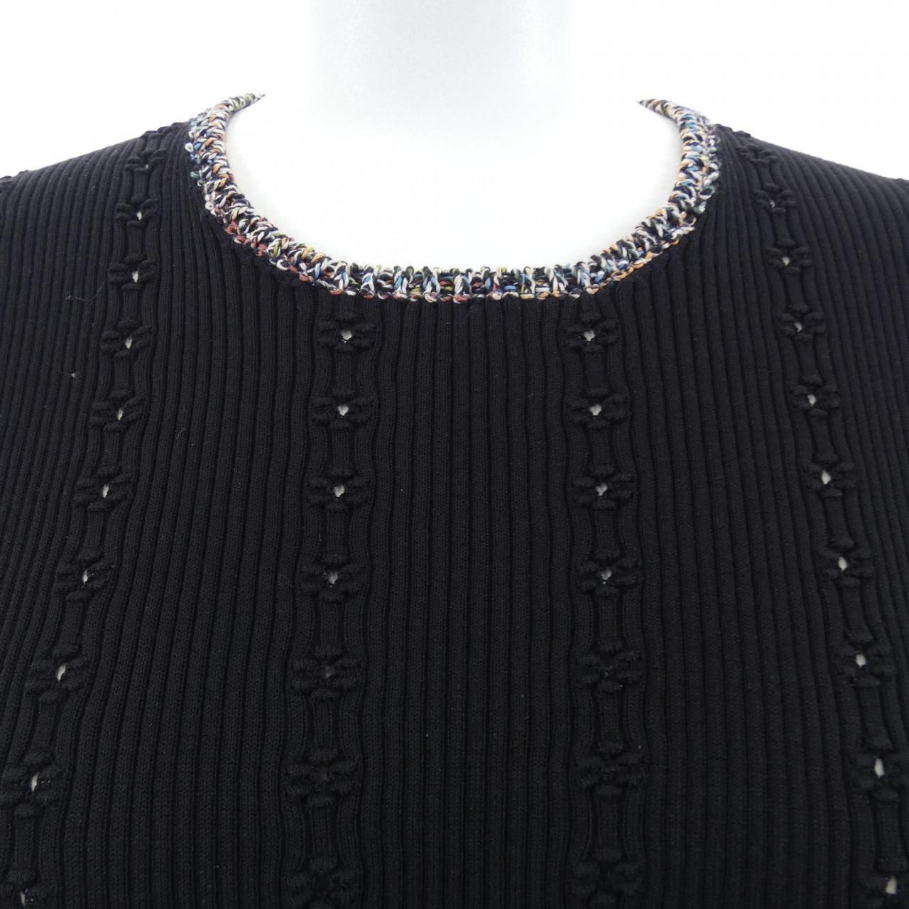 Chanel Knit Sweater Black — view 6