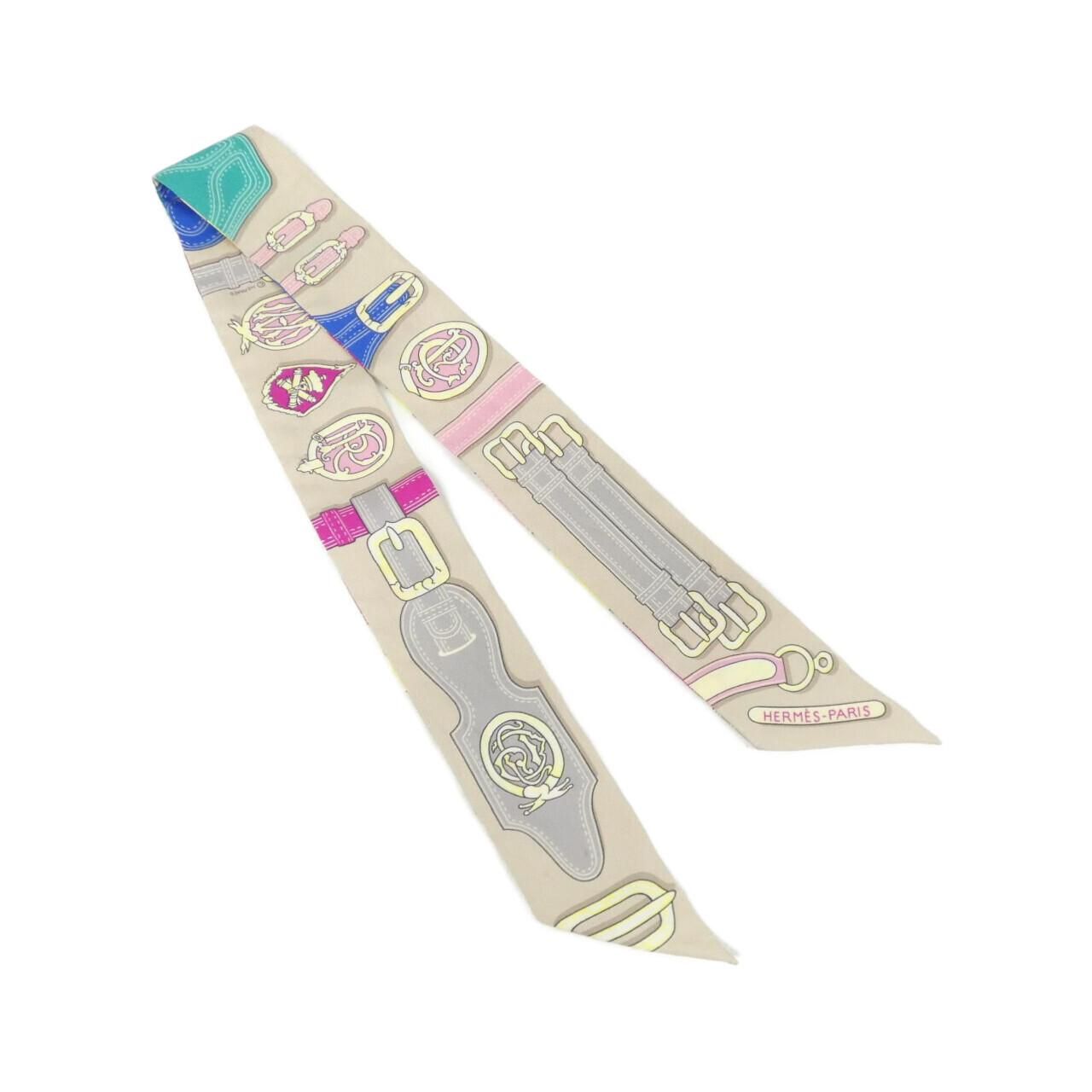 Hermes Harnais Des Presidents Twilly Scarf