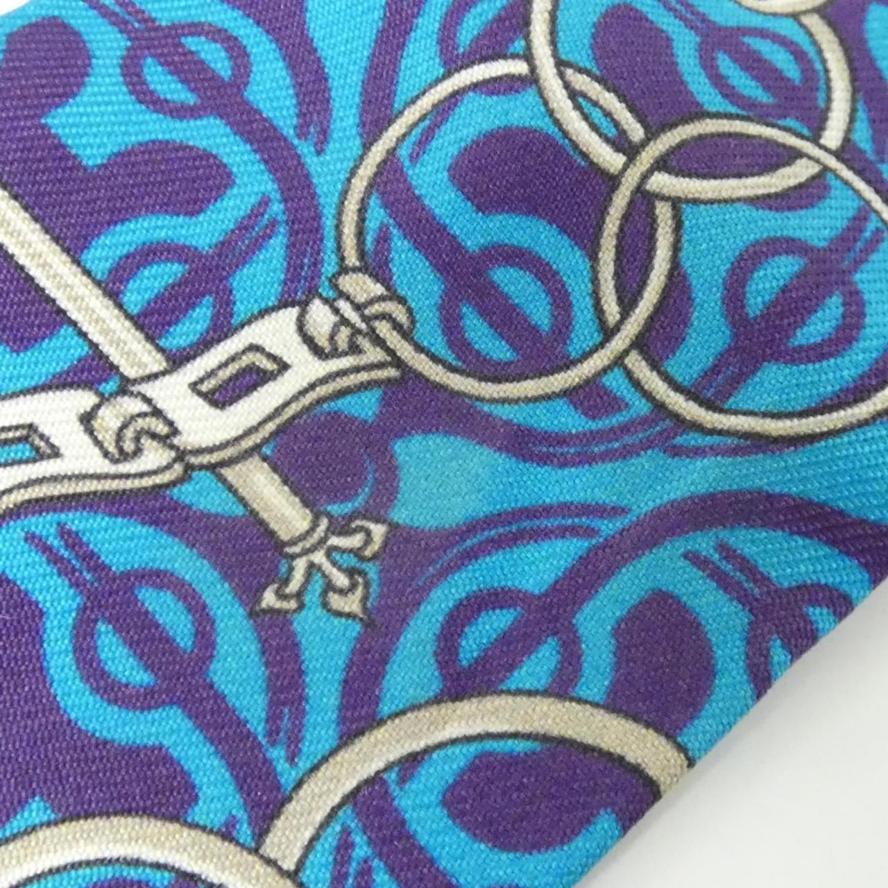 Hermes Twilly Scarf Blue — view 4