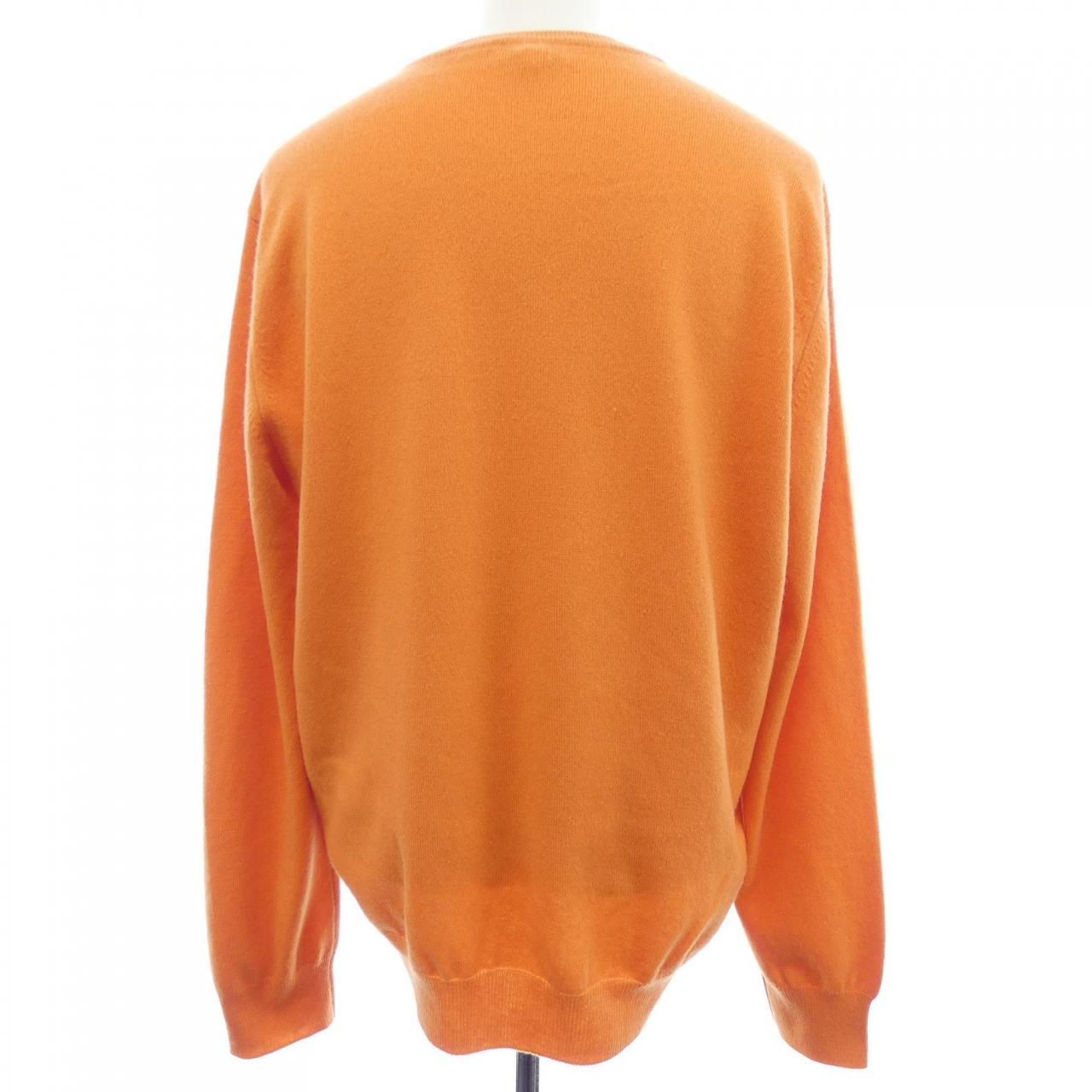Hermes Knit Sweater Orange — view 2