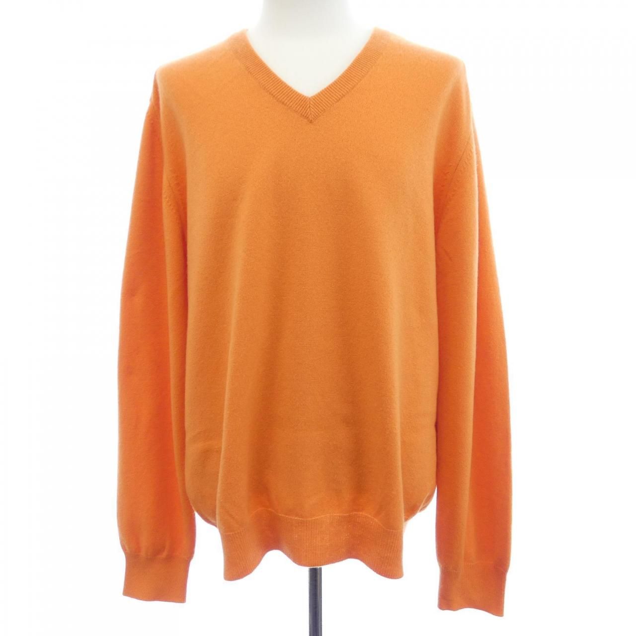 Hermes Knit Sweater Orange
