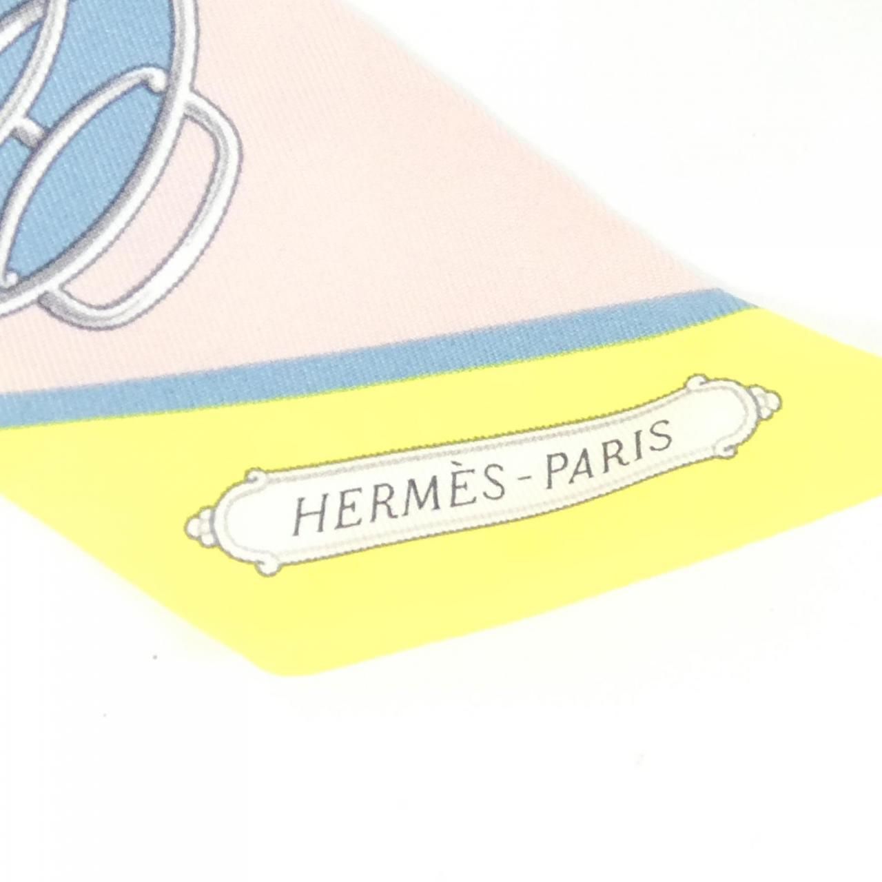 Hermes Life Profile Twilly Scarf — view 3