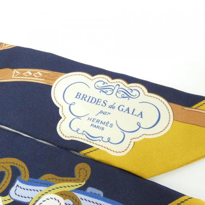 Hermes Brides de Gala Applique Twilly Scarf — view 3