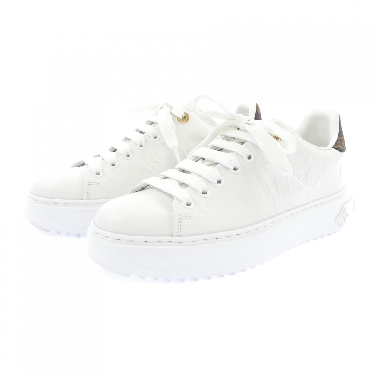 Louis Vuitton Monogram Nylon Trimmed Timeout Line Sneakers — view 3