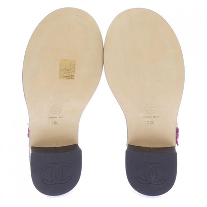 Chanel Sandals Pink — view 4