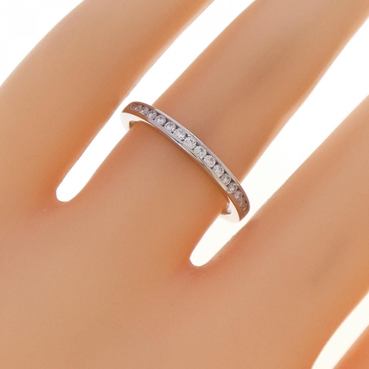 Tiffany & Co Half Circle Channel Setting Ring — view 5