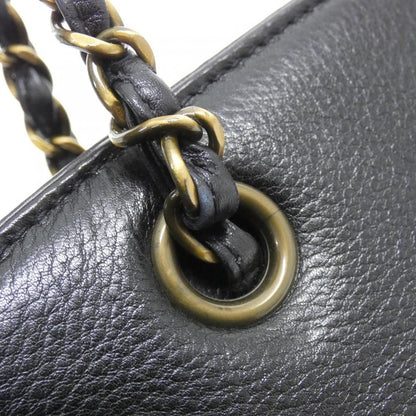 Chanel Vintage Bag Handbag Black — view 8