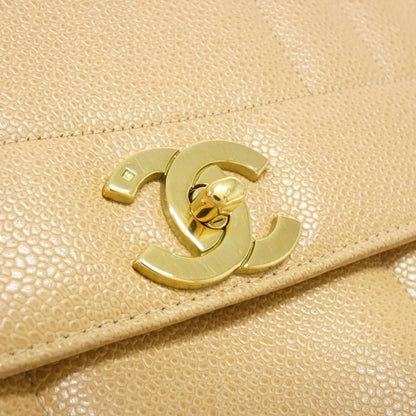Chanel Vintage Bag Handbag Beige — view 4